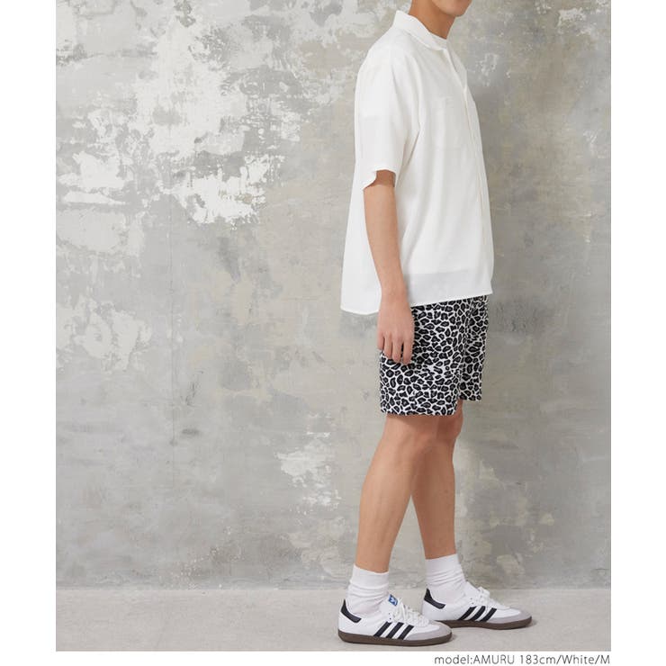 ゴブラン織ヒョウ柄ショーツ[品番：PA000015693]｜coca（コカ