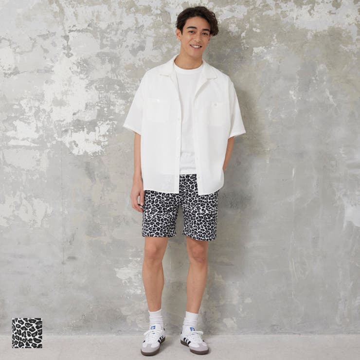 ゴブラン織ヒョウ柄ショーツ[品番：PA000015693]｜coca（コカ