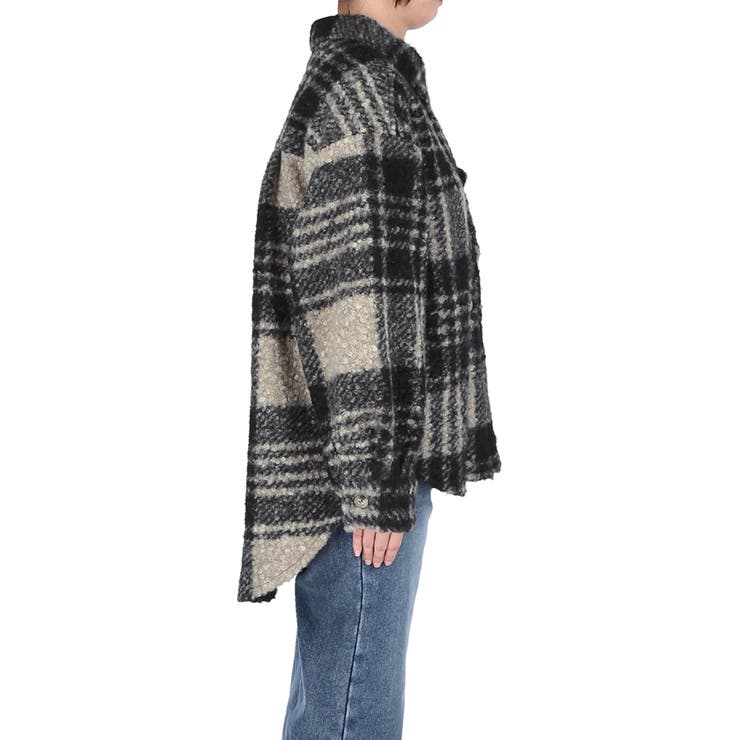 チェックボアジャケット[品番：PA000016477]｜coca（コカ）の