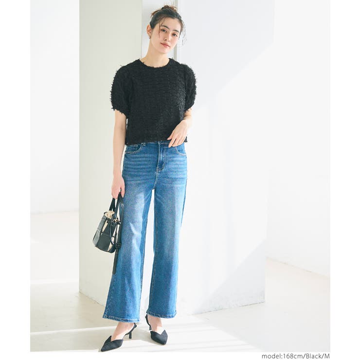 リボンチュールブラウス レディース | coca | 詳細画像12 