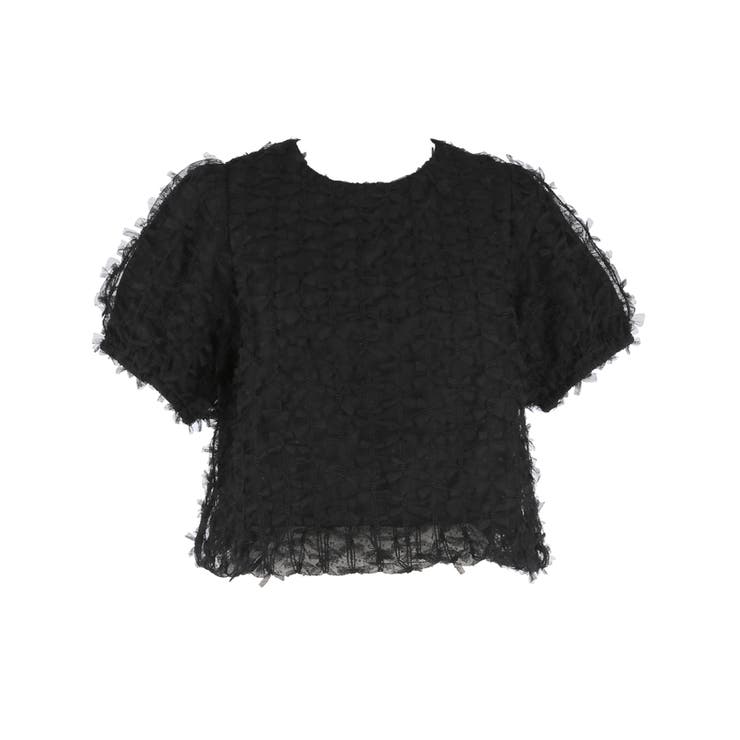 リボンチュールブラウス レディース | coca | 詳細画像3 