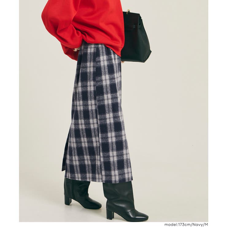 バックファスナーアイラインスカート | coca | 詳細画像11 