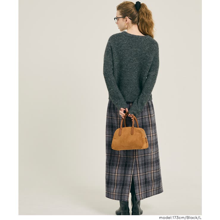 バックファスナーアイラインスカート | coca | 詳細画像14 