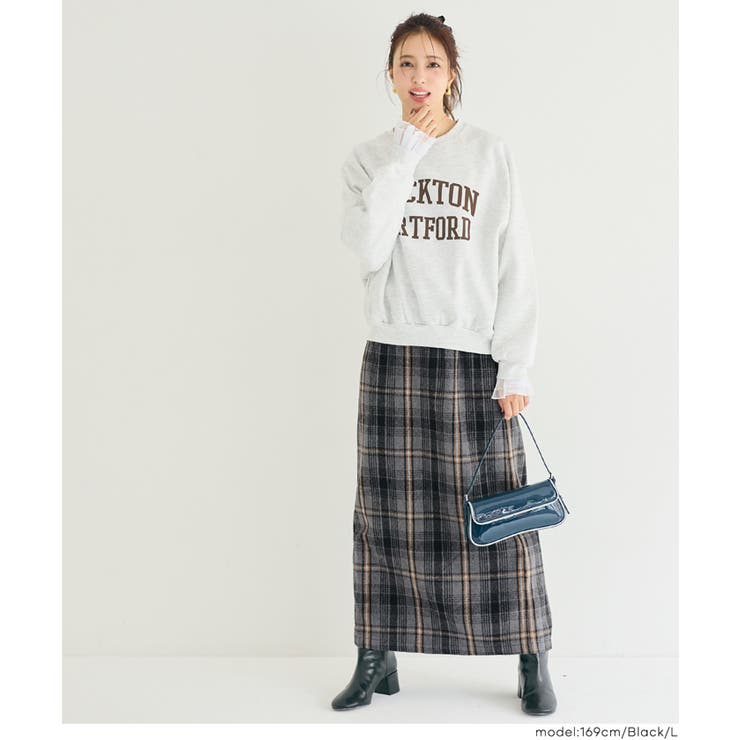 バックファスナーアイラインスカート | coca | 詳細画像16 