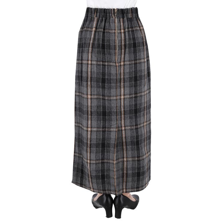 バックファスナーアイラインスカート | coca | 詳細画像6 