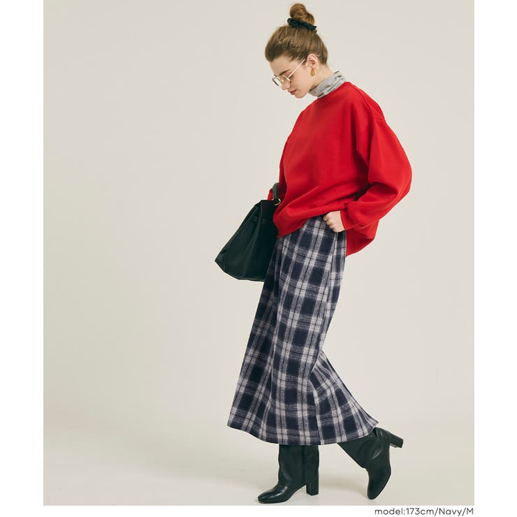 バックファスナーアイラインスカート | coca | 詳細画像8 