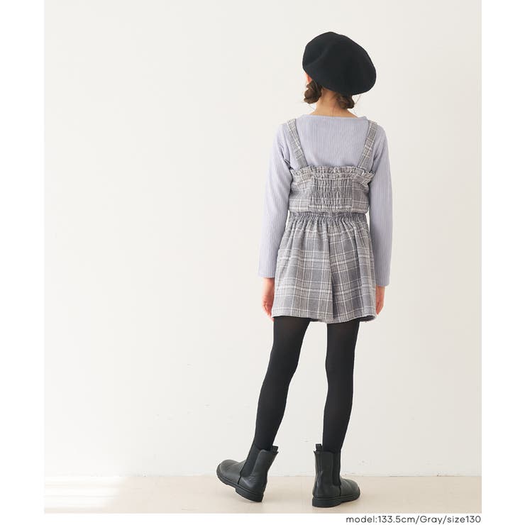 ハートボタンチェックビスチェ | coca | 詳細画像4 