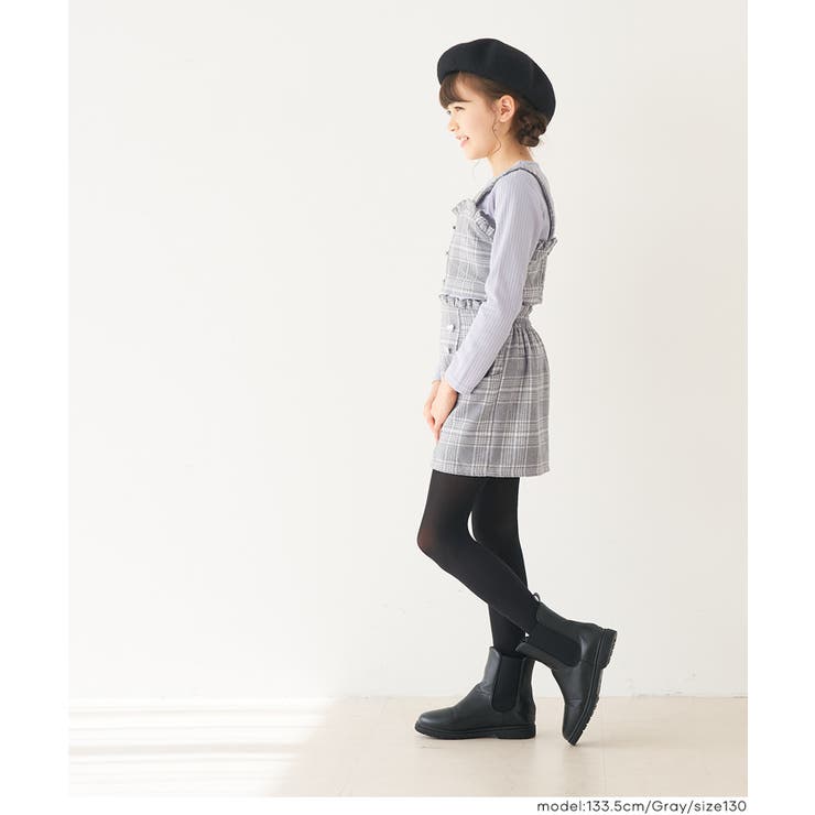 ハートボタンチェックビスチェ | coca | 詳細画像6 