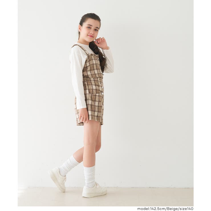 ハートボタンチェックビスチェ | coca | 詳細画像9 