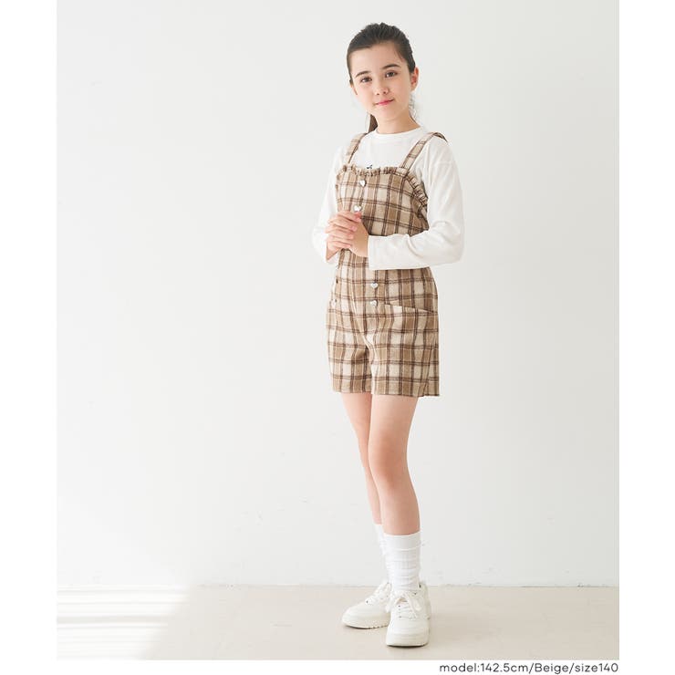 ハートボタンチェックショーパン | coca | 詳細画像11 