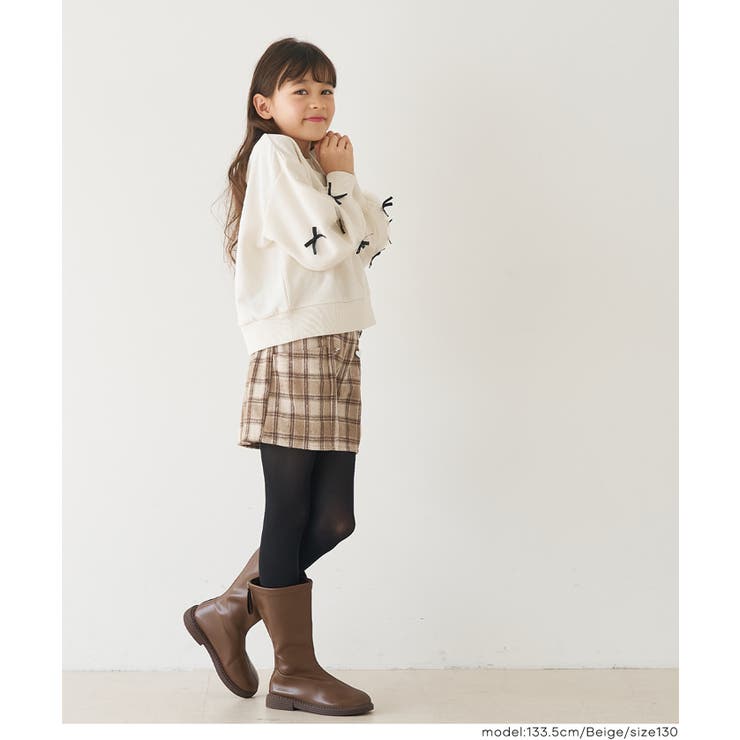 ハートボタンチェックショーパン | coca | 詳細画像12 