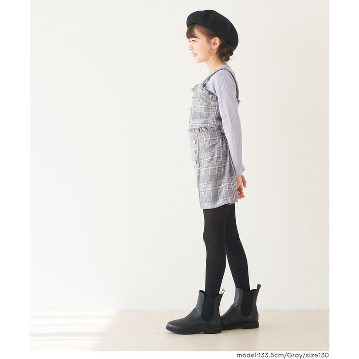 ハートボタンチェックショーパン | coca | 詳細画像3 