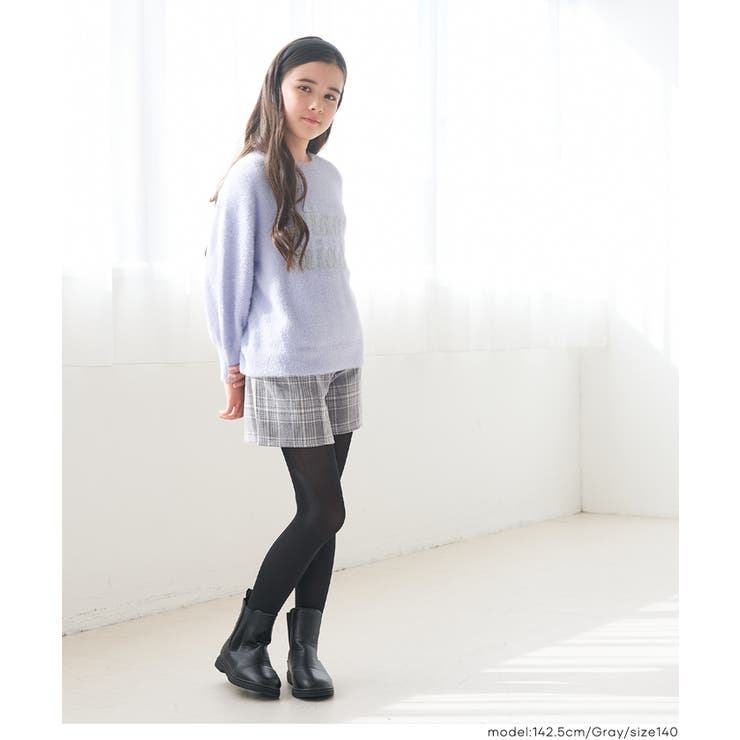 ハートボタンチェックショーパン | coca | 詳細画像6 