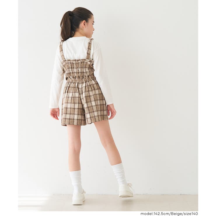 ハートボタンチェックショーパン | coca | 詳細画像10 