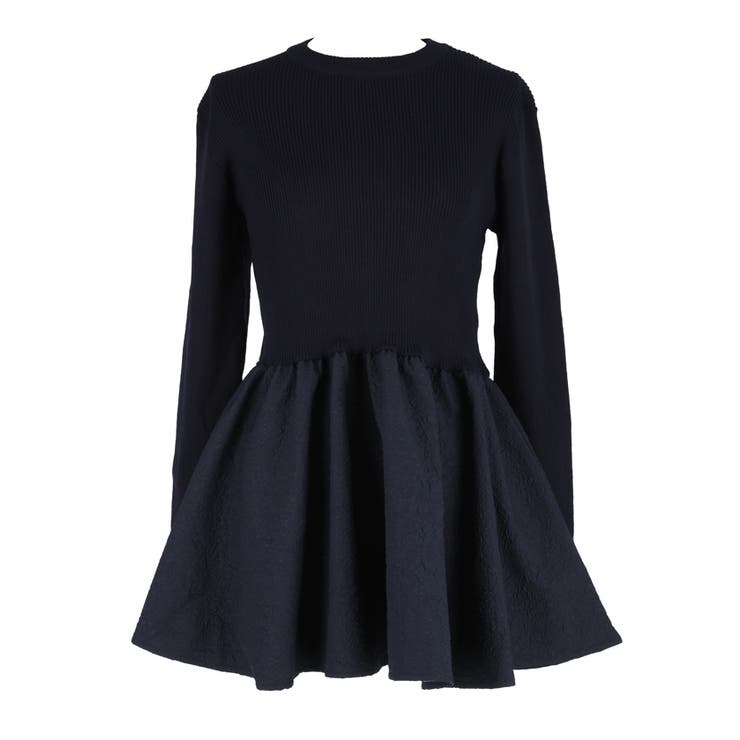 エンボスドッキングフレアニット | coca | 詳細画像2 