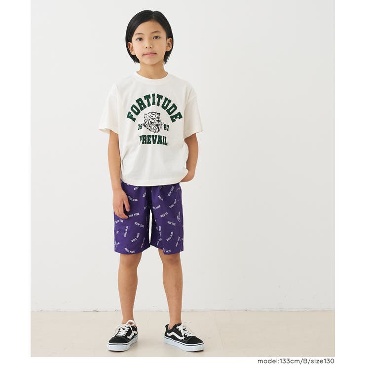 〈26ss新色登場〉綿100％総柄ショートパンツ 全８色 | coca | 詳細画像4 