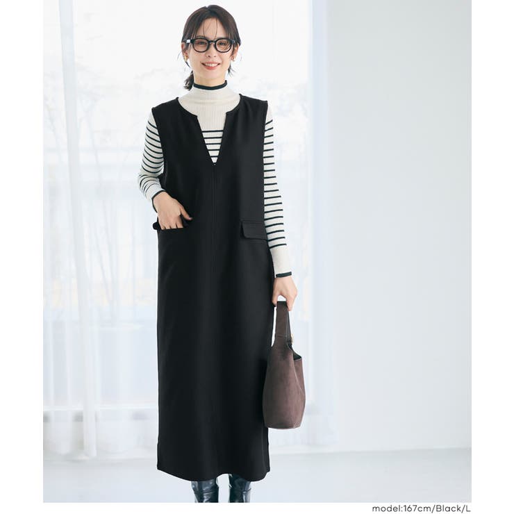 ウーリッシュツイルジャンパースカート | coca | 詳細画像11 