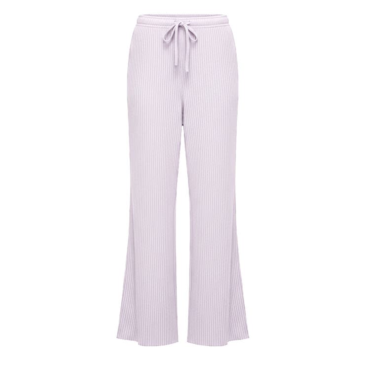 ［Lavender］ | 〈26ss新色登場！〉セルフカットできるリブパンツ[EAZY TEX ] | coca
