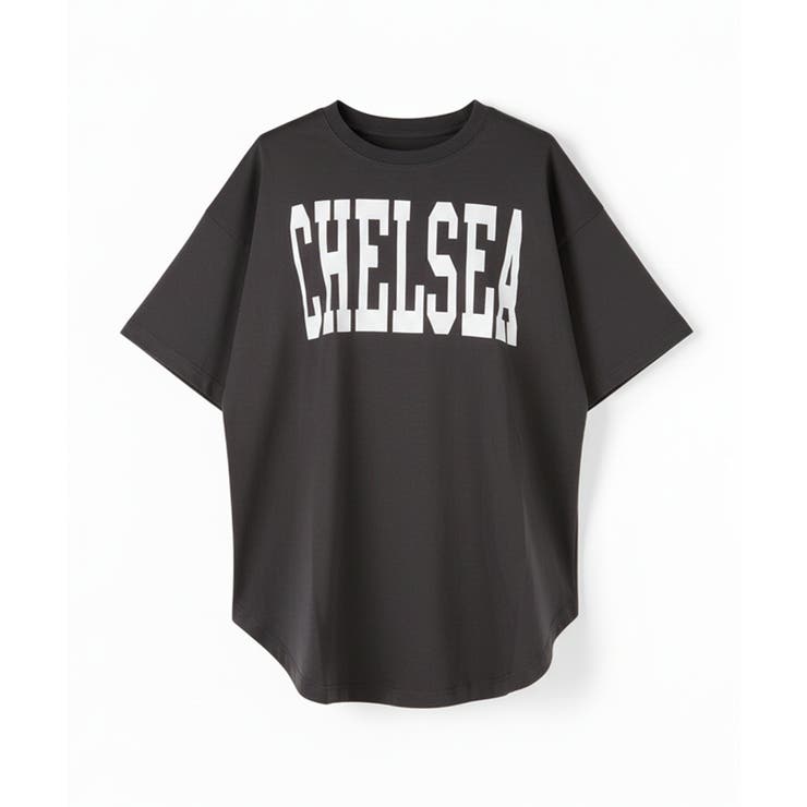 テールカットカレッジビッグTシャツ | coca | 詳細画像9 