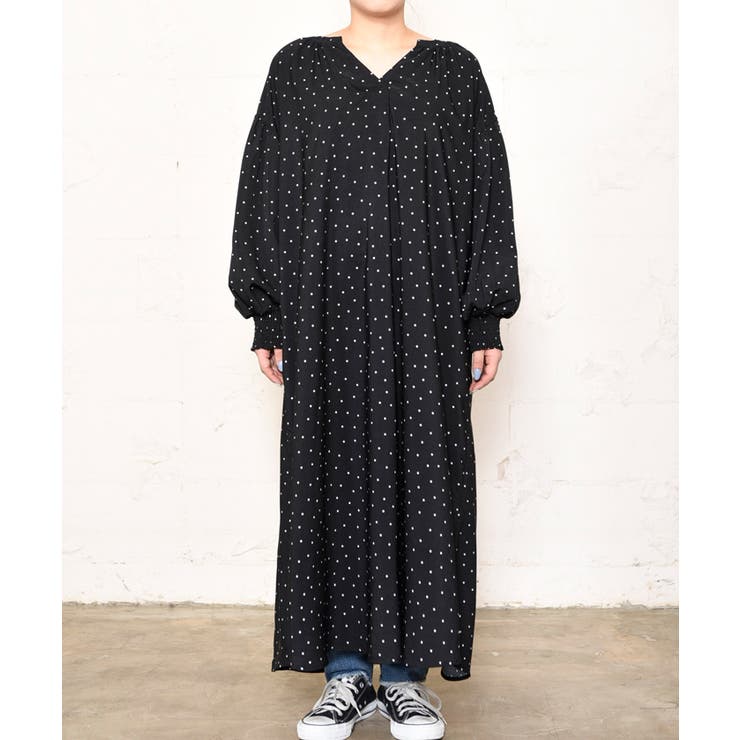 IKKO TANAKA ノースリーブロングワンピース TOKYO BASIC ノースリーブワンピース ロング 夏 ウエスト