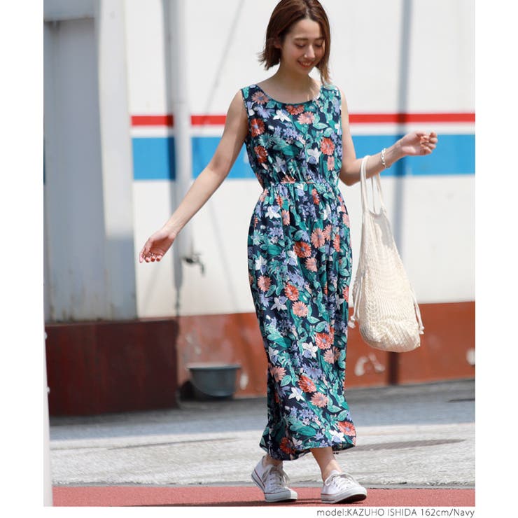 TOCCA フラワープリント ノースリーブ ワンピース サイズ2 TOCCA フラワープリント ノースリーブ ワンピース サイズ2 トッカ