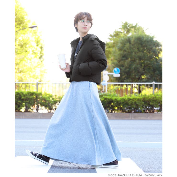 ショート丈2wayリアルダウンジャケットcocaオリジナル 田中亜希子さん