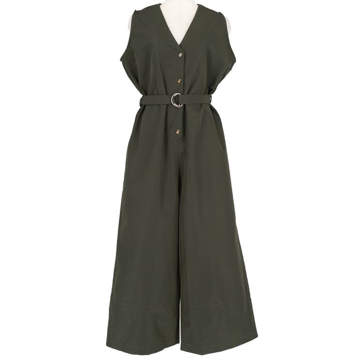 ジャンプスーツ レディース Vネック | coca | 詳細画像2 