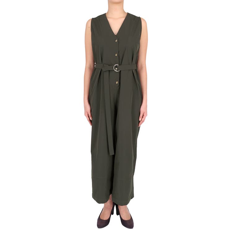 ジャンプスーツ レディース Vネック | coca | 詳細画像3 