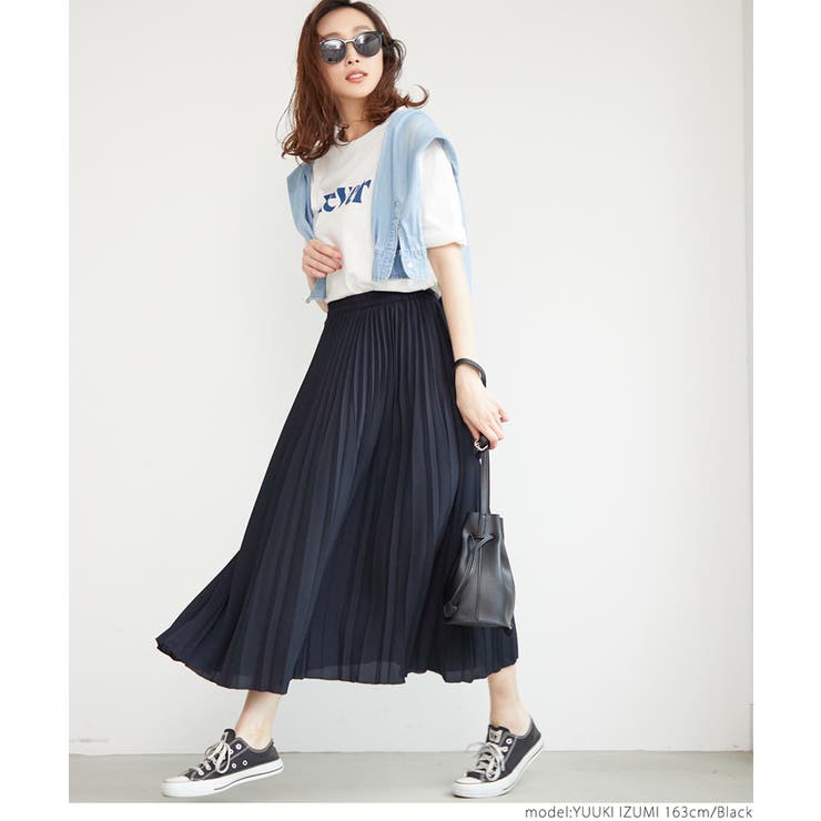 プリーツスカート レディース ロング丈 | coca | 詳細画像14 