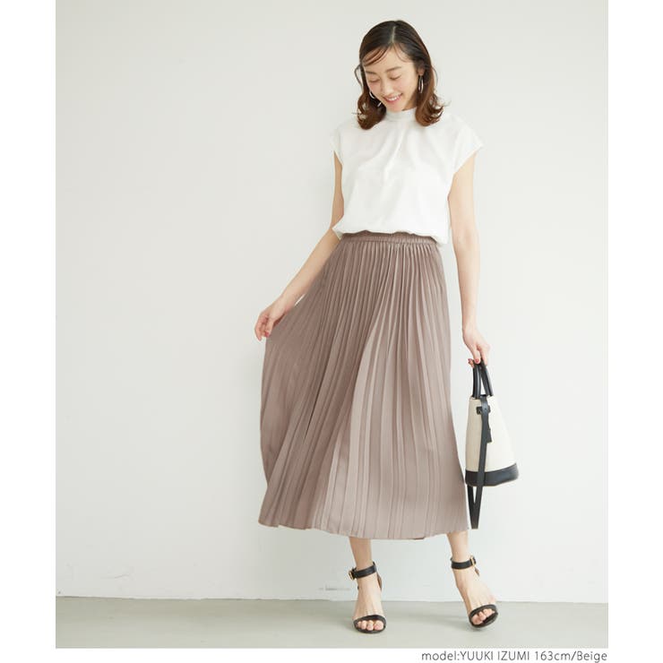 プリーツスカート レディース ロング丈 | coca | 詳細画像17 