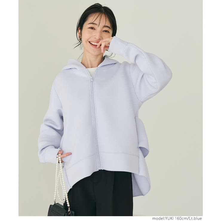 ダンボールニットバックフリルフードパーカー[品番：PA000011158]｜coca（コカ）のレディース ファッション通販｜SHOPLIST（ショップリスト）