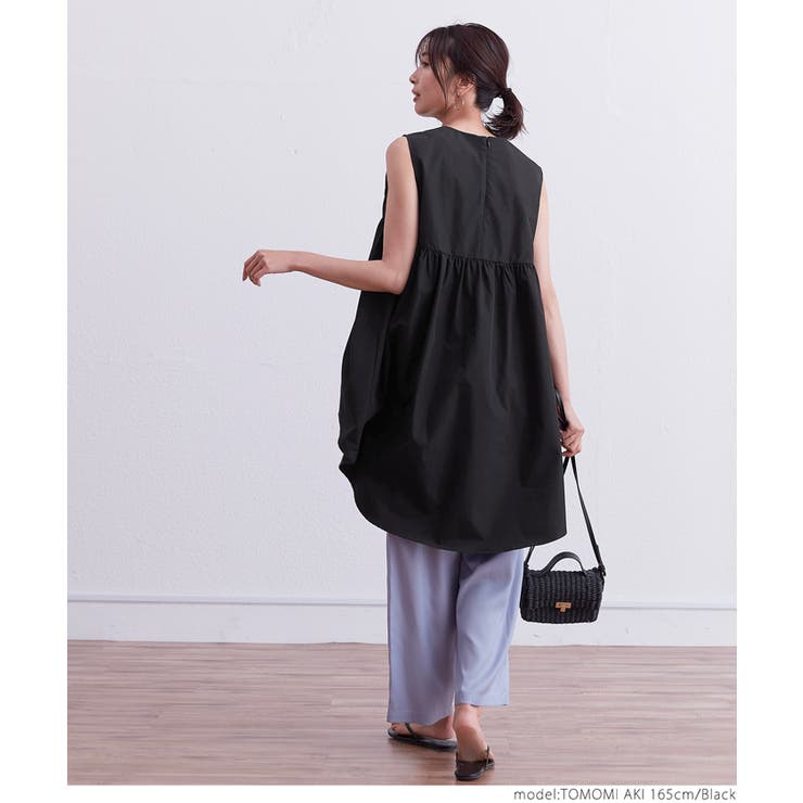 テールカットギャザーブラウス[品番：PA000011724]｜coca（コカ