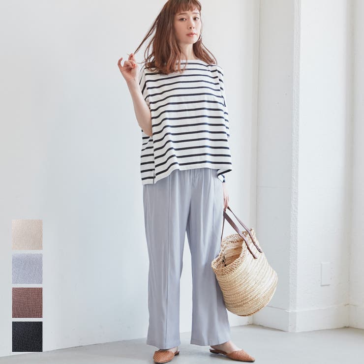 サテンパンツ レディース センターシーム 品番 Pa Coca コカ のレディース ファッション通販 Shoplist ショップリスト