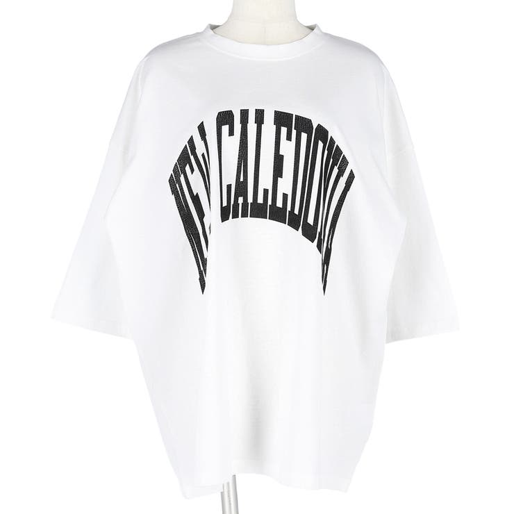 ビックシルエットカレッジロゴTシャツ[品番：PA000011641]｜coca（コカ）のレディースファッション通販｜SHOPLIST（ショップリスト）