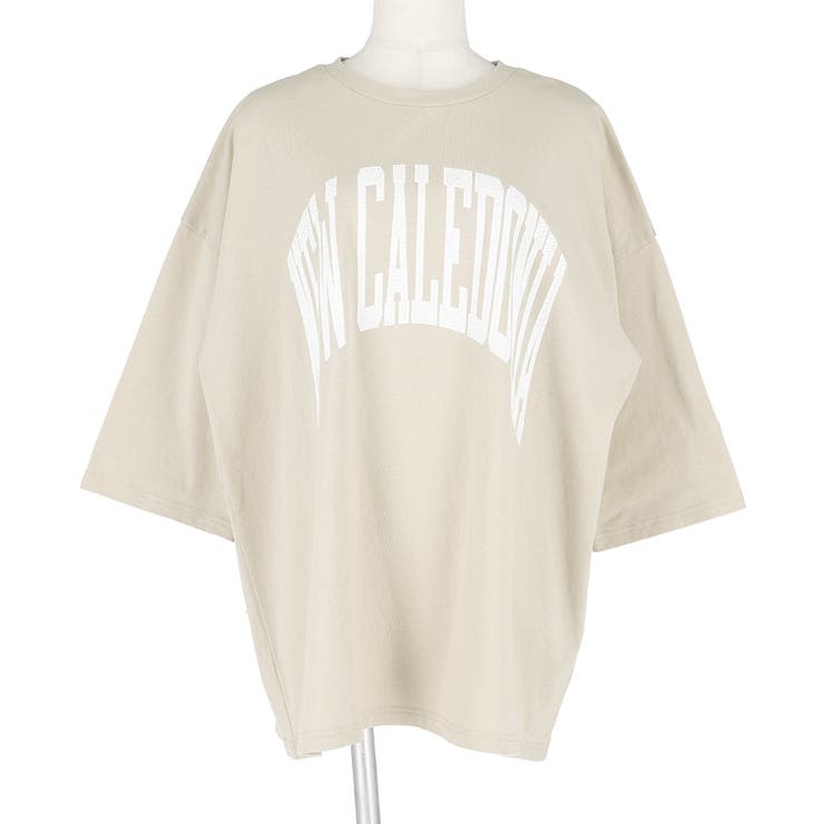 ビックシルエットカレッジロゴTシャツ | coca | 詳細画像3 