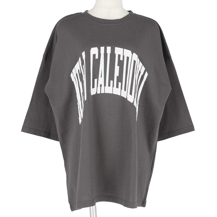 ビックシルエットカレッジロゴTシャツ | coca | 詳細画像4 