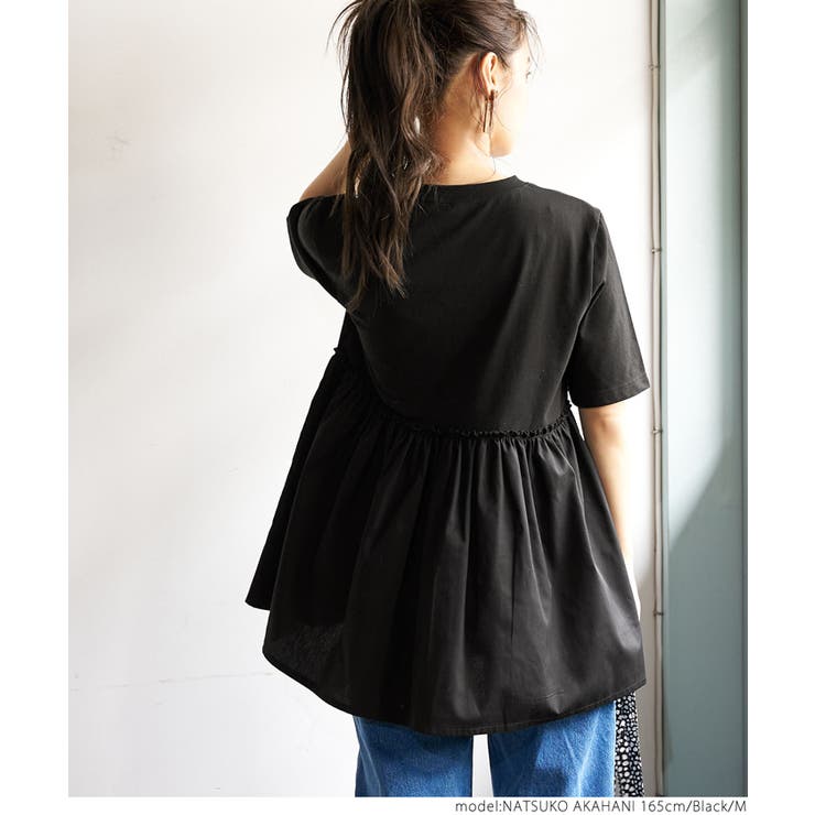 トップス レディース 切り替え | coca | 詳細画像16 