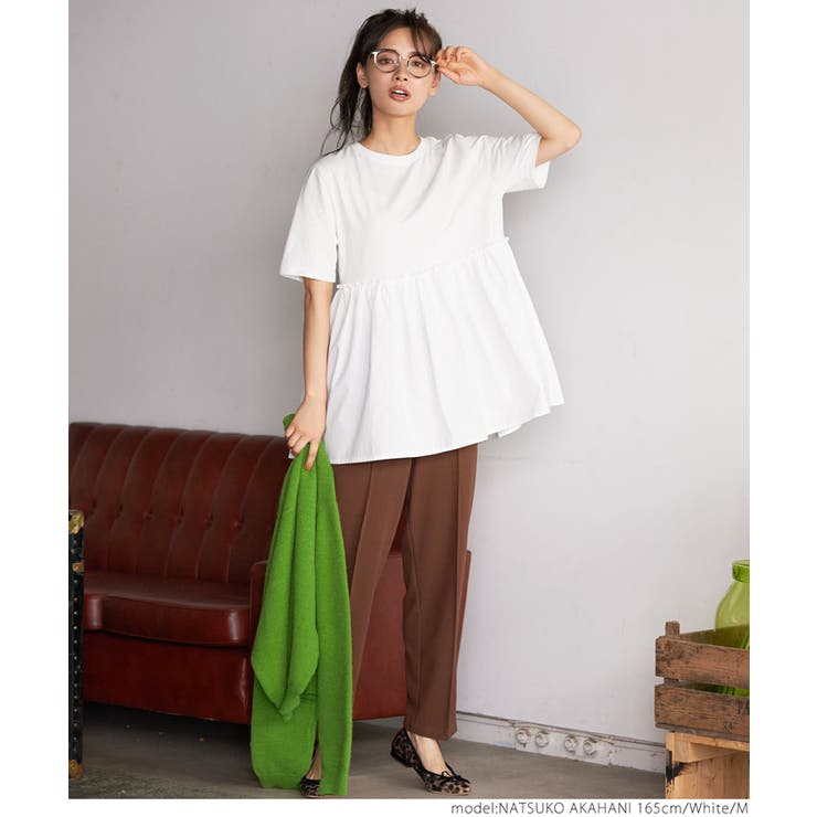 トップス レディース 切り替え | coca | 詳細画像7 