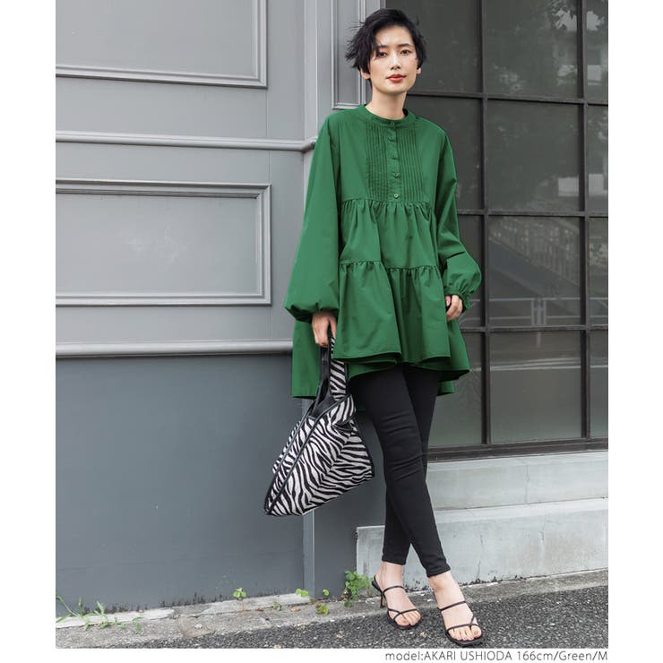 ピンタックティアードチュニック[品番：PA000012164]｜coca（コカ）の