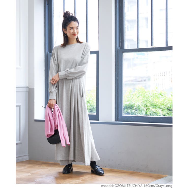 バルーンスリーブロング丈ワンピース 品番 Pa Coca コカ のレディースファッション通販 Shoplist ショップリスト