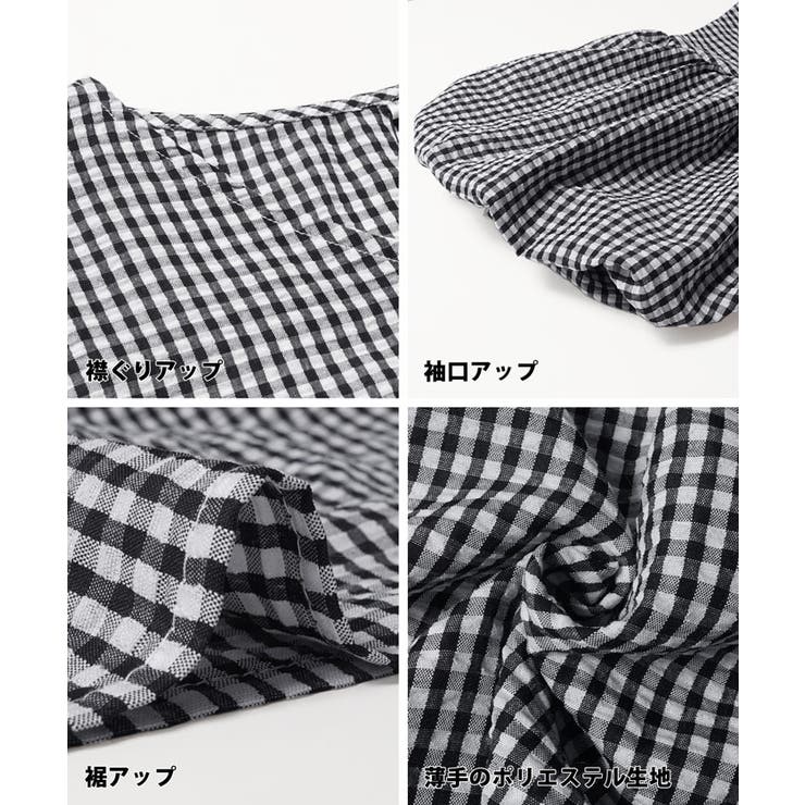 サッカーギンガムチェックワンピース | coca | 詳細画像13 