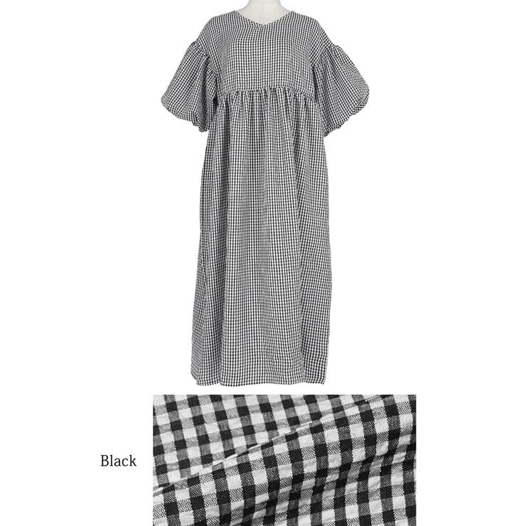 サッカーギンガムチェックワンピース | coca | 詳細画像14 