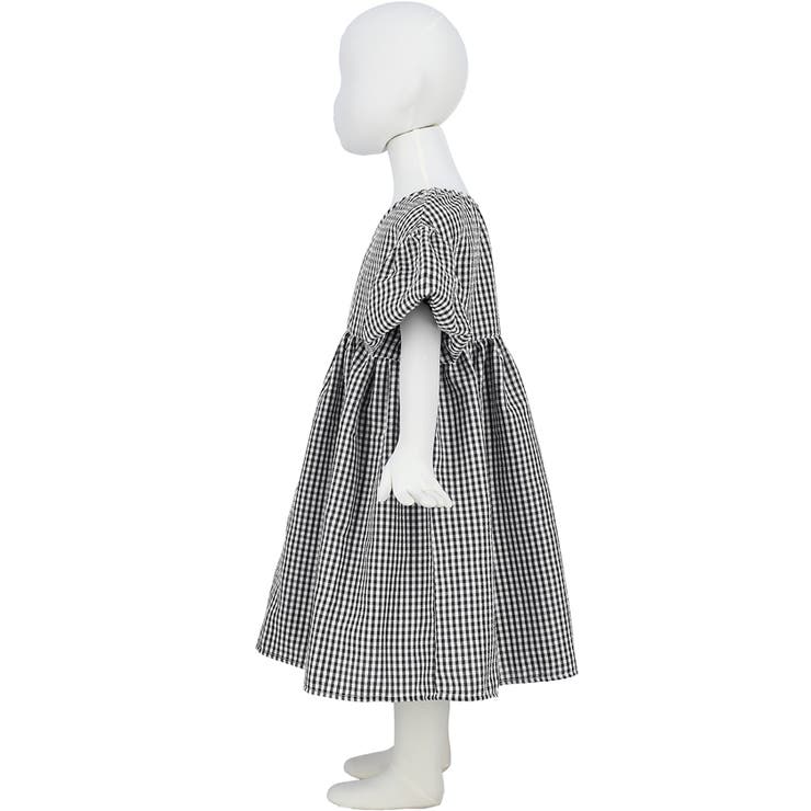 キッズ 親子お揃いギンガムチェックワンピ | coca | 詳細画像4 