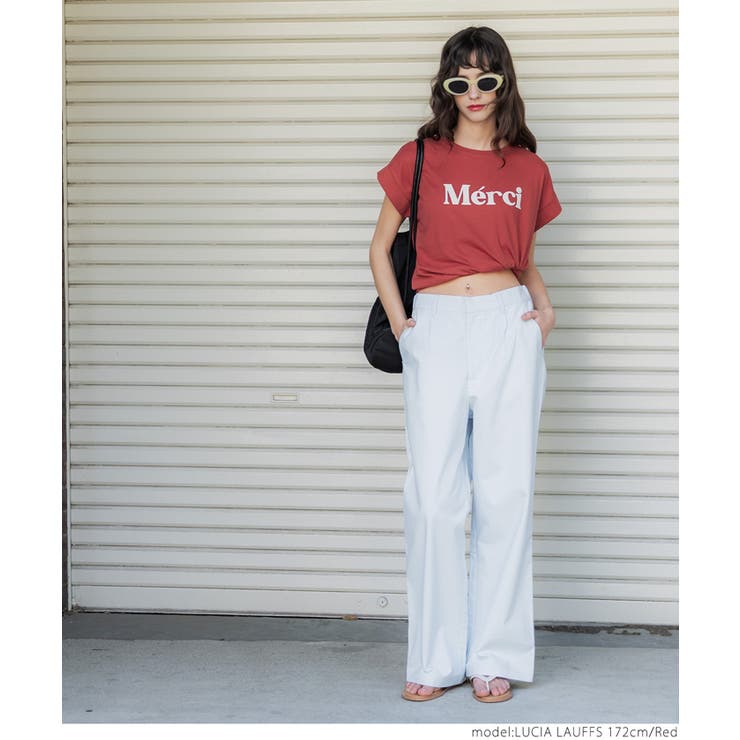 ＼新色登場／ロゴプリントノースリーブTシャツ | coca | 詳細画像15 