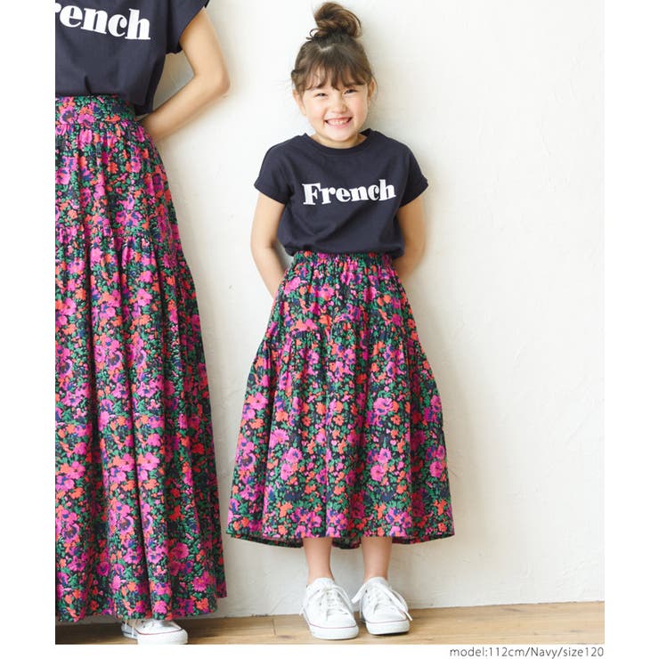 キッズ 親子お揃いFRENCHロゴノースリーブ | coca | 詳細画像9 