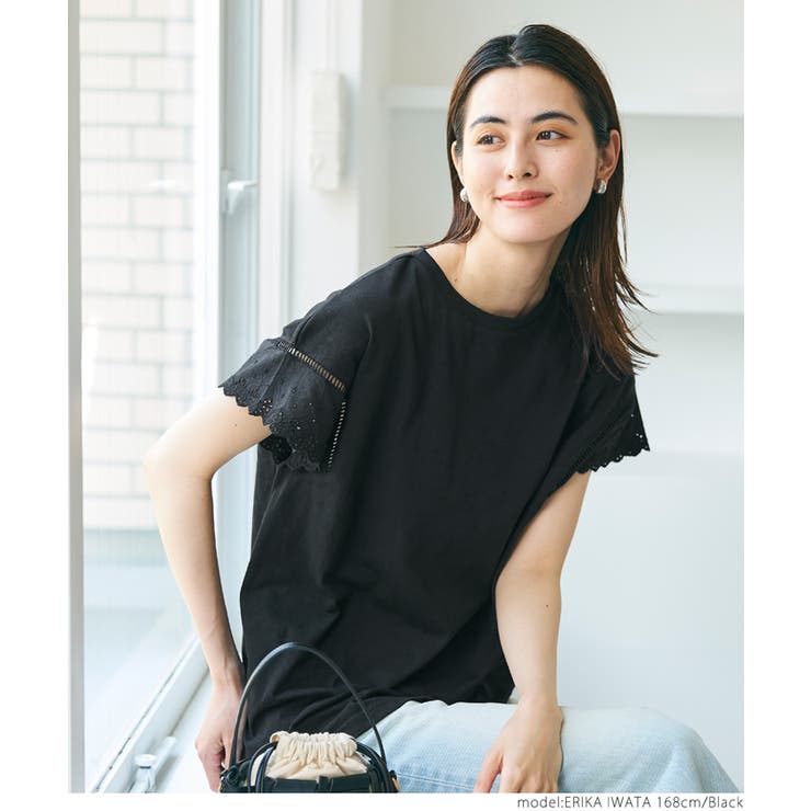 袖レースカットPO | coca | 詳細画像12 