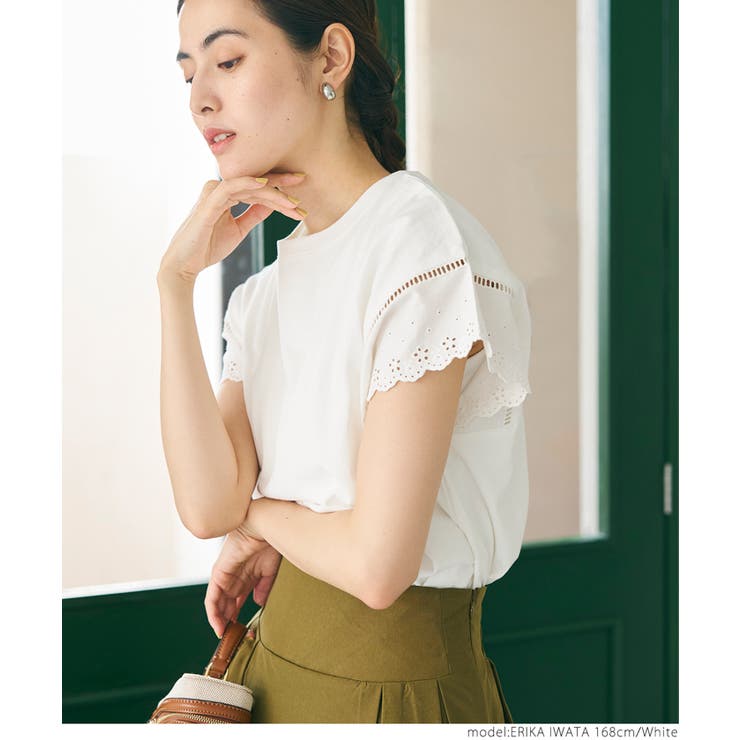 袖レースカットPO | coca | 詳細画像17 