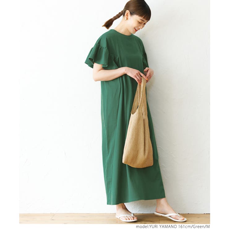 Coco of California 赤 フリル長袖ワンピース 楽天市場】【SALE／21%OFF】【COTTON from U.S.A】フリル