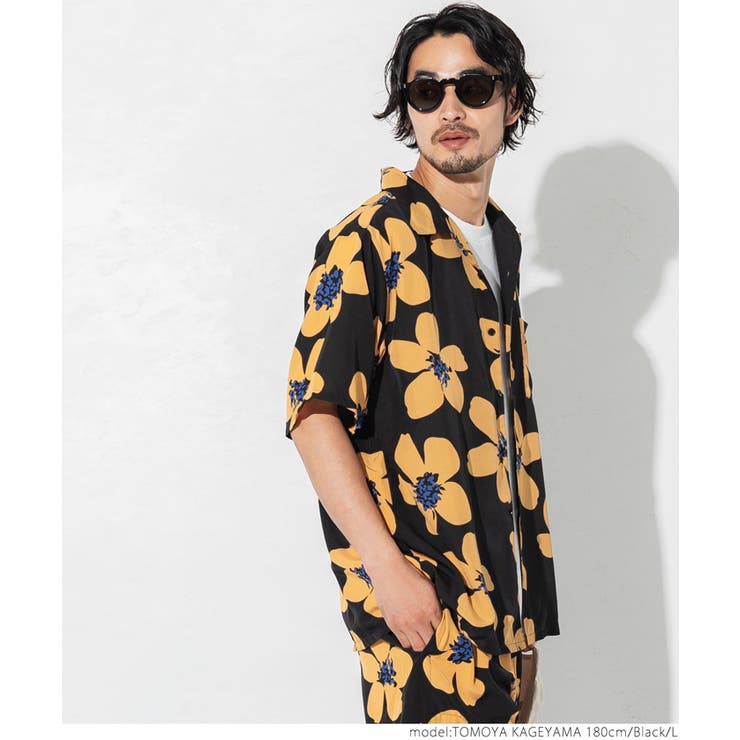 メンズ レトロフラワーアロハシャツ 品番 Pa Coca コカ のメンズファッション通販 Shoplist ショップリスト