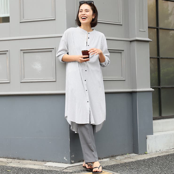 楊柳ストライプ リゾートワンピース 品番 Pa Coca コカ のレディースファッション通販 Shoplist ショップリスト